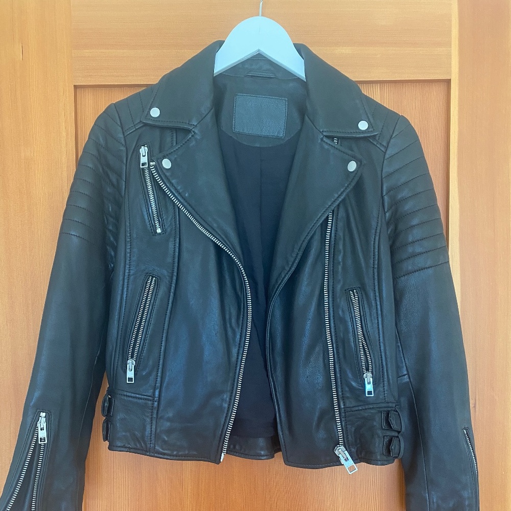All saints biker jacket